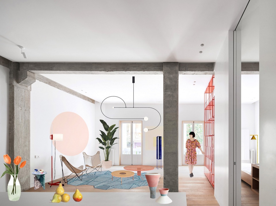 house p82 and genuine shelf by lucas y hernandez gil arquitectos