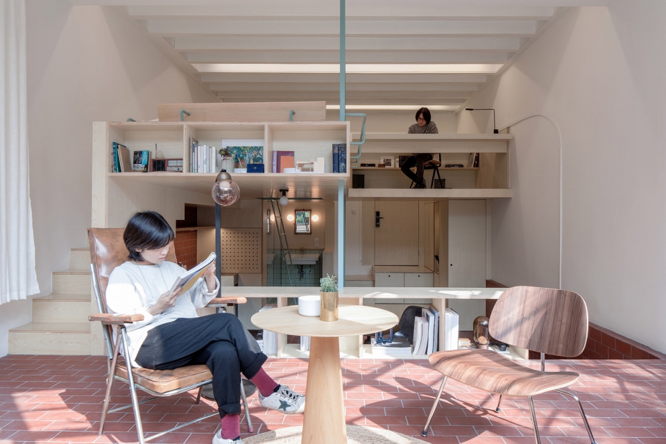 U shape room Atelier taoc