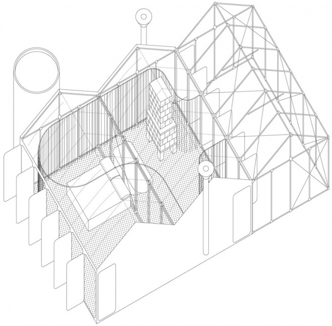 20 ways of life exhibition house of eternal landscape by atelier alter