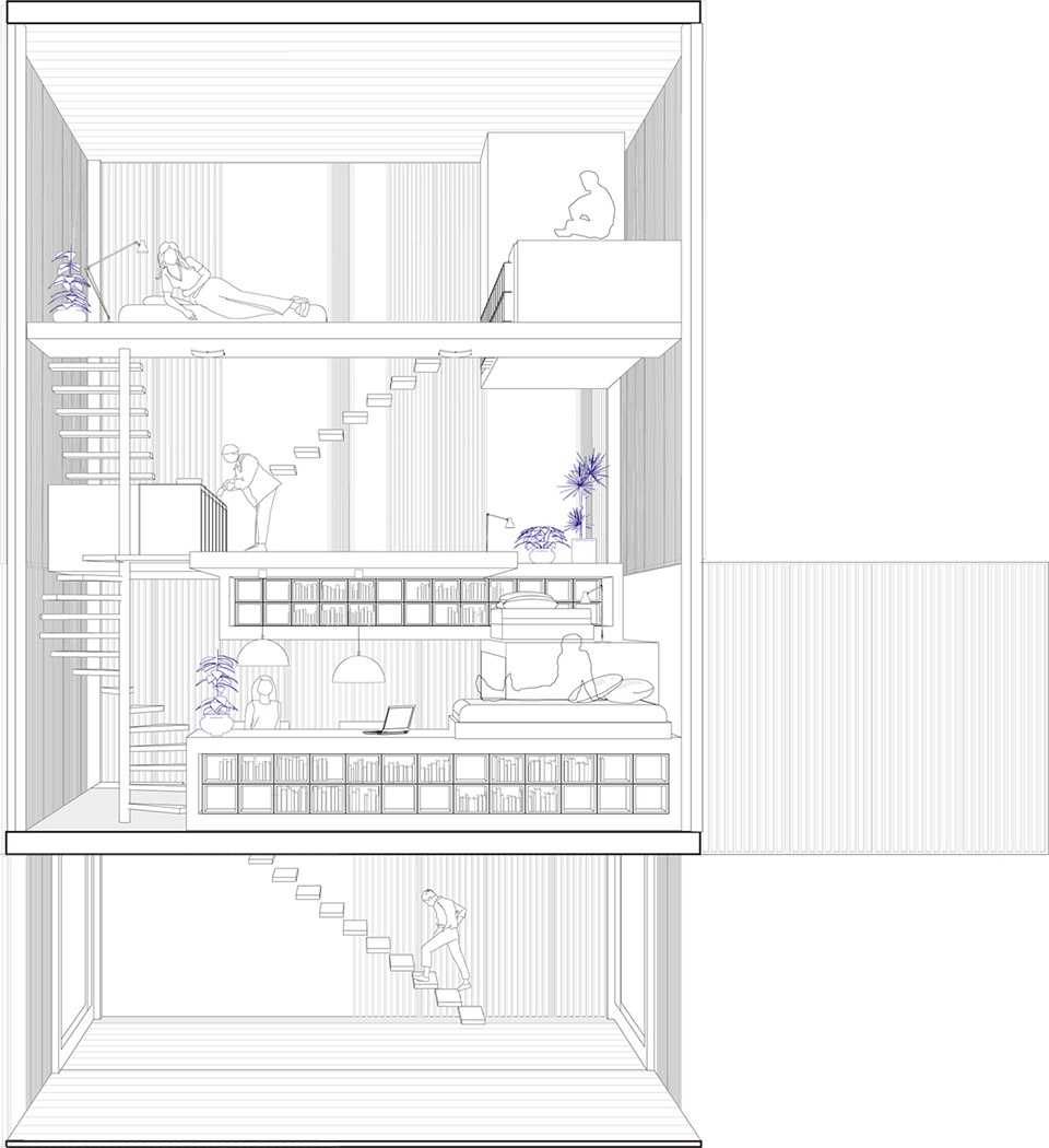 20 ways of life exhibition house of eternal landscape by atelier alter