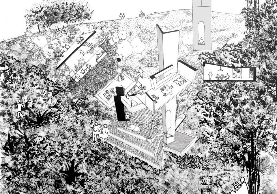 20 ways of life exhibition house of eternal landscape by atelier alter