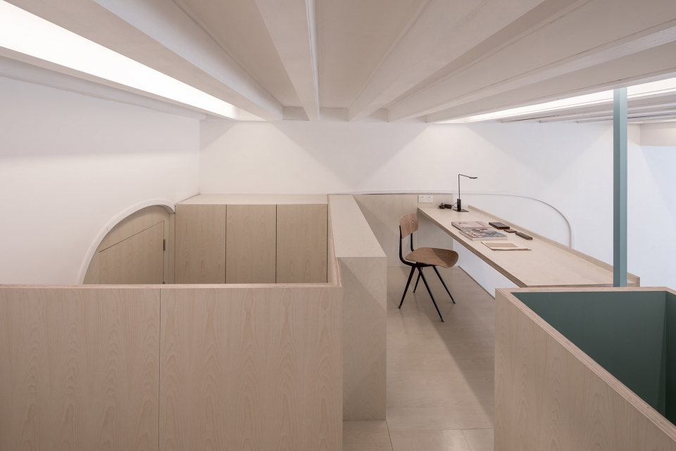 U shape room Atelier taoc