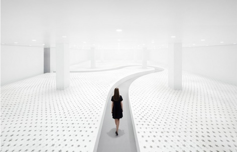 breeze of light装置，米兰 / nendo