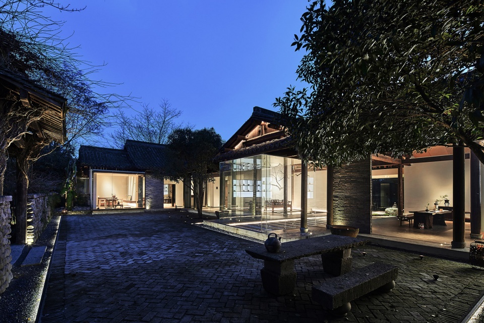 无界西溪茶室杭州时上建筑空间设计