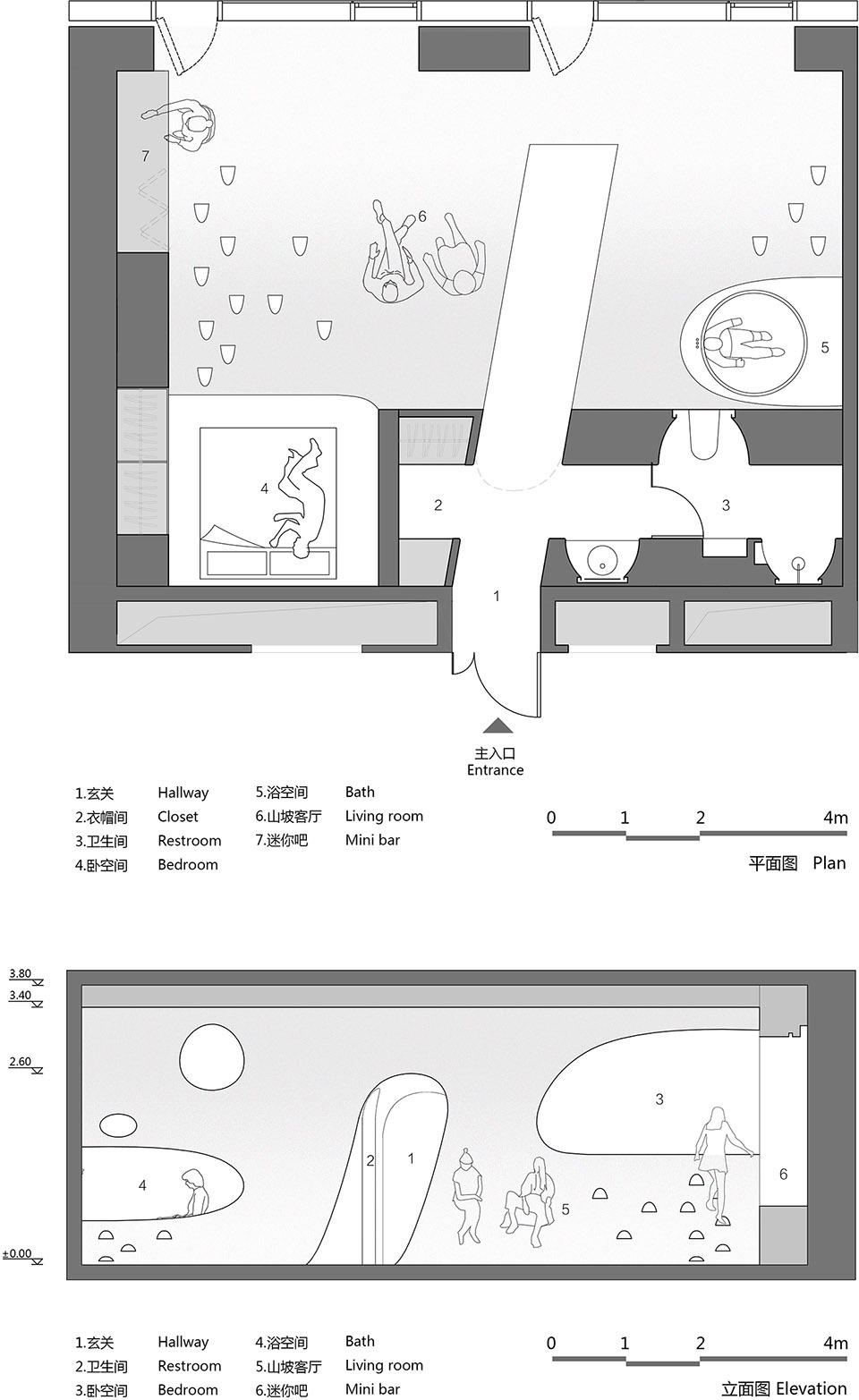 hillside dwelling china by archstudio