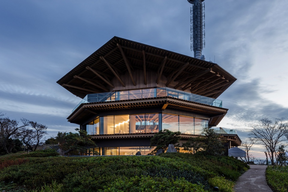 nihondaira yume terrace by kengo kuma and associates