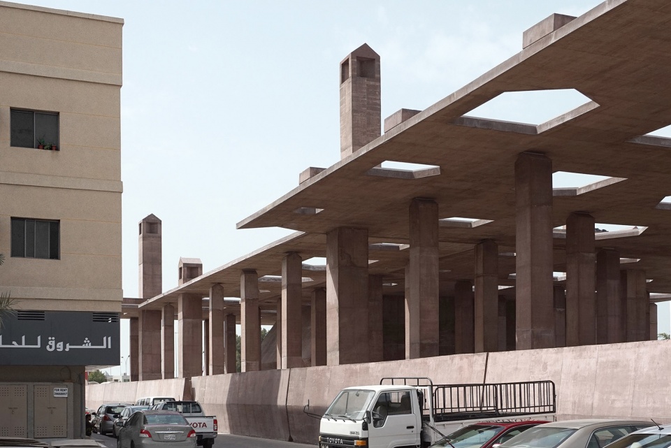 pearling site museum and entrance to the pearling path by valerio olgiati