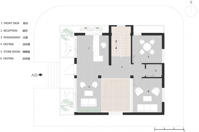 the design of office space in baishaquan china by hangzhou ju he architecture design firm