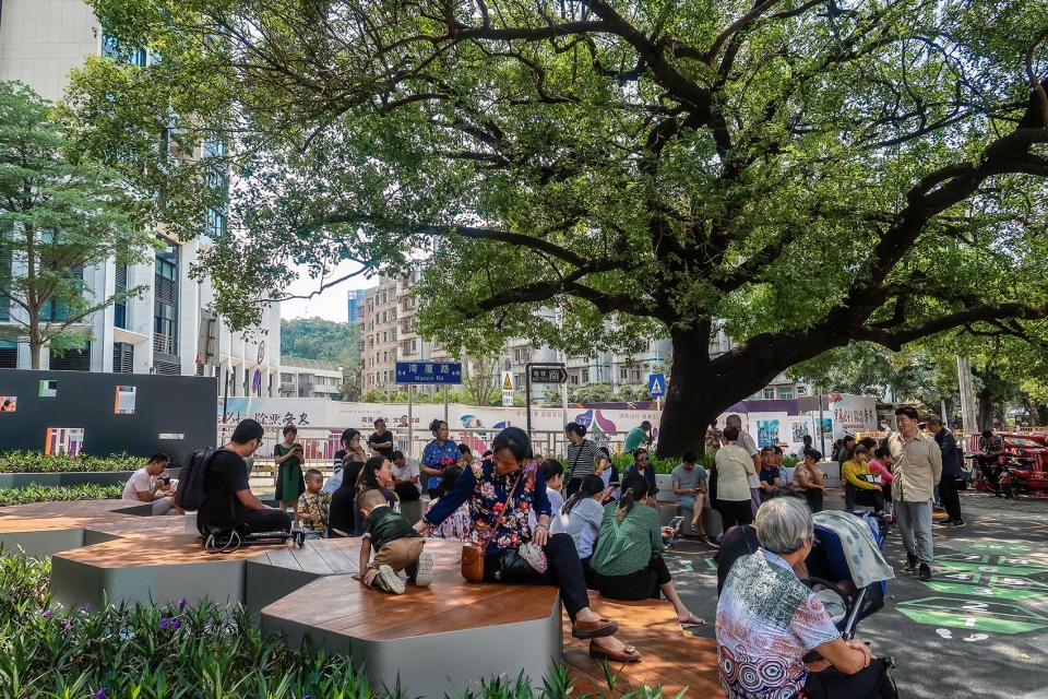 time story shekou school square landscape design china by zizu studio