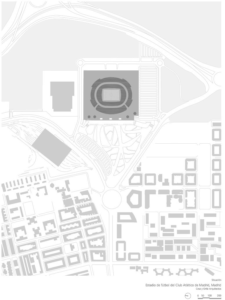 wanda metropolitano football stadium madrid by cruz y ortiz architects