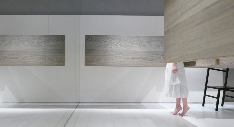 wood forest show room china by aw design