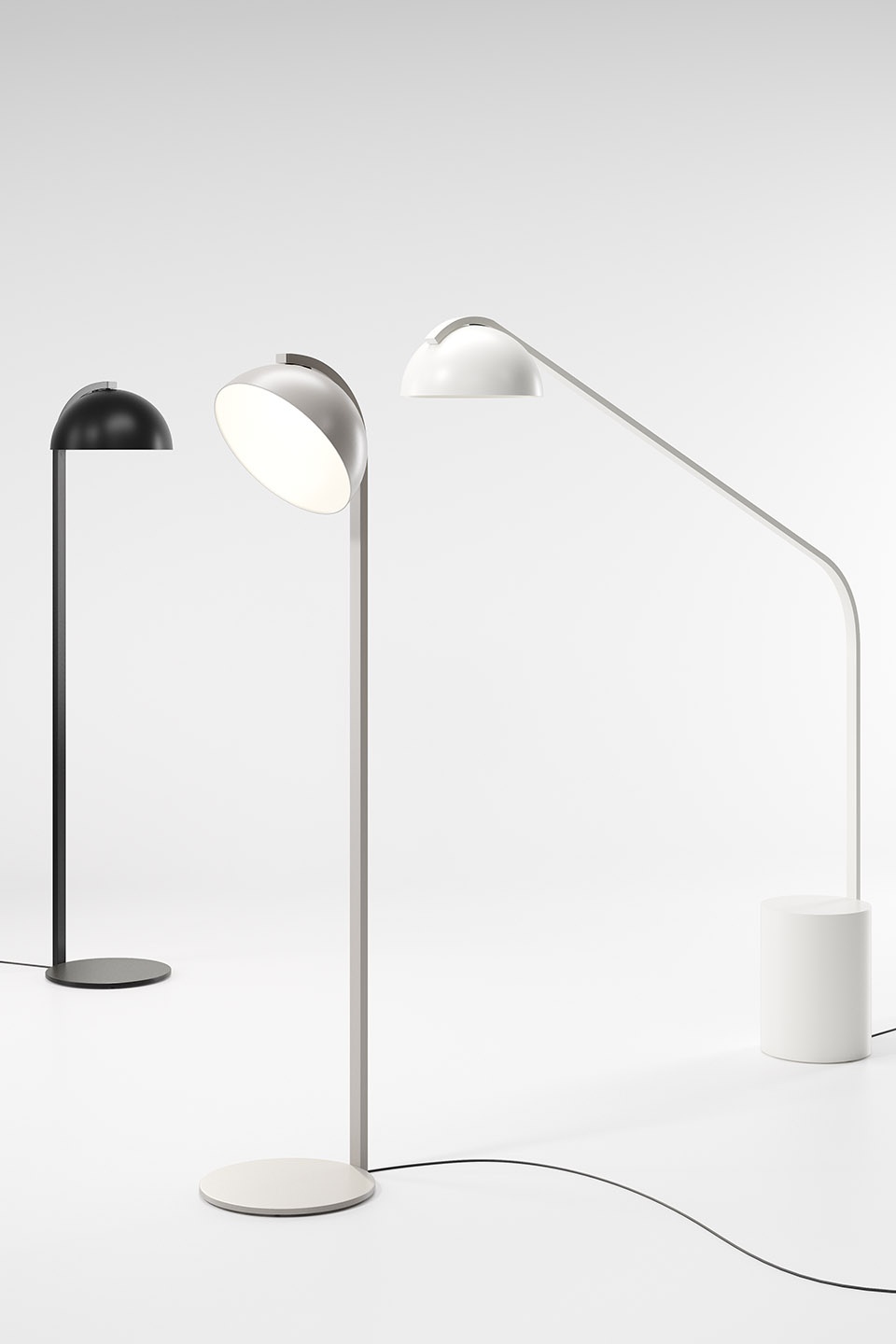 half dome lamp by naoto fukasawa