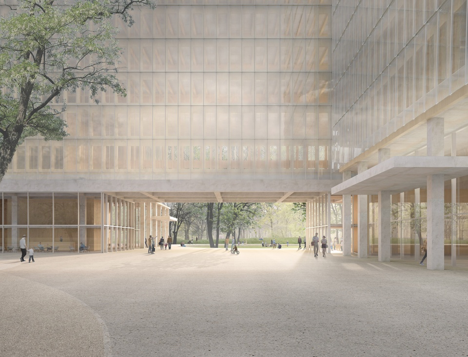 richard strauss strase office building by david chipperfield architects