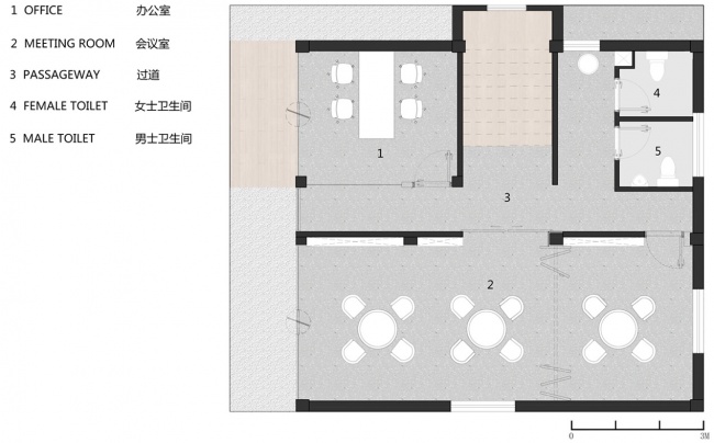 the design of office space in baishaquan china by hangzhou ju he architecture design firm