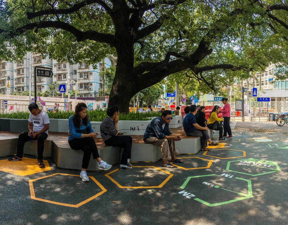 time story shekou school square landscape design china by zizu studio