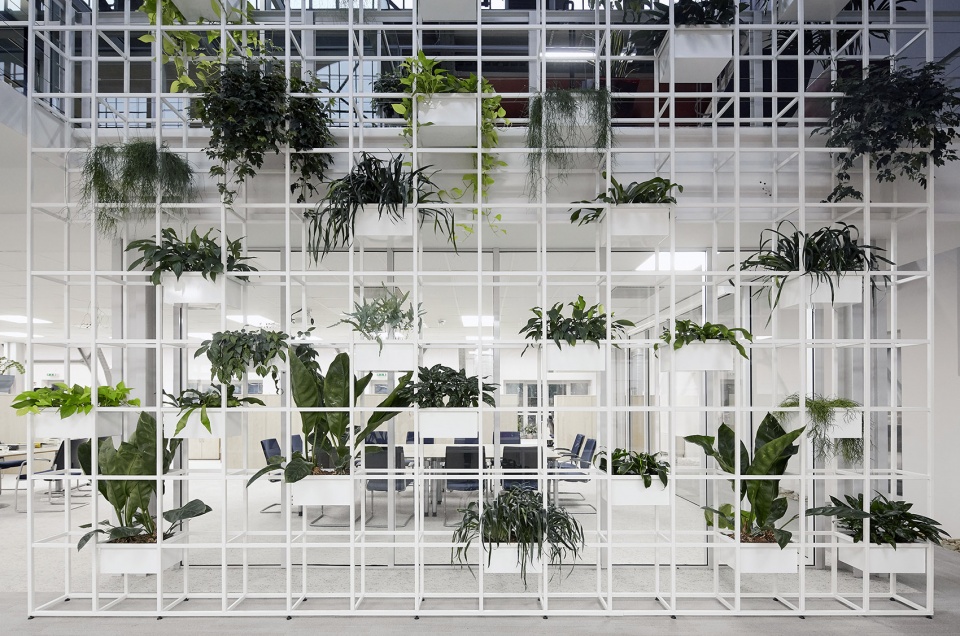 updated interior of a loft office in an old veal market by lab5 architects