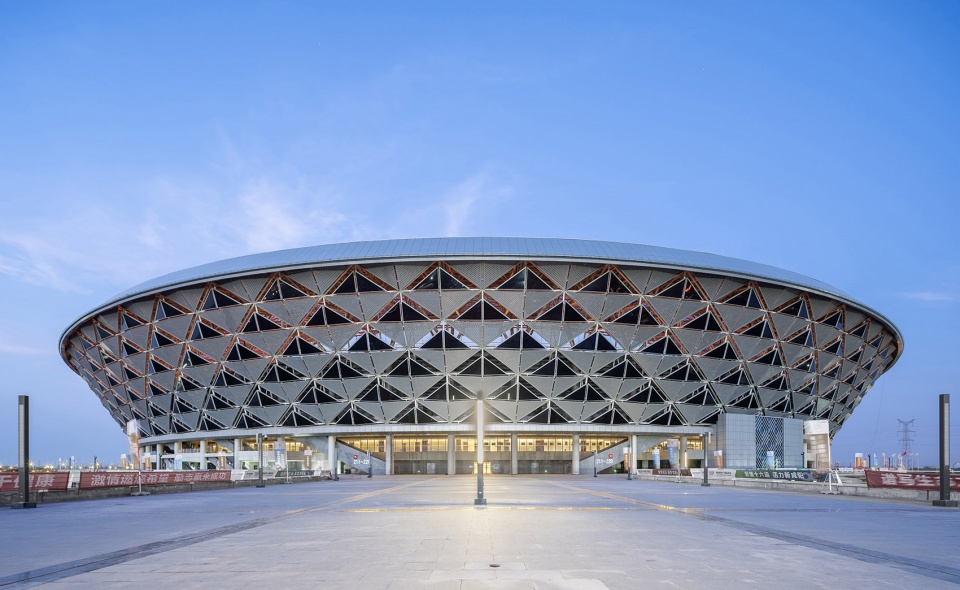 xianyang olympic sports center stadium china by ptw architects ccdi shenzheng co ltd