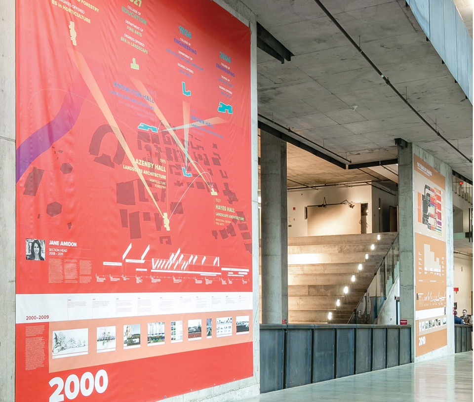 2018 asla communications award of excellence 100 years of landscape architecture at the ohio state university