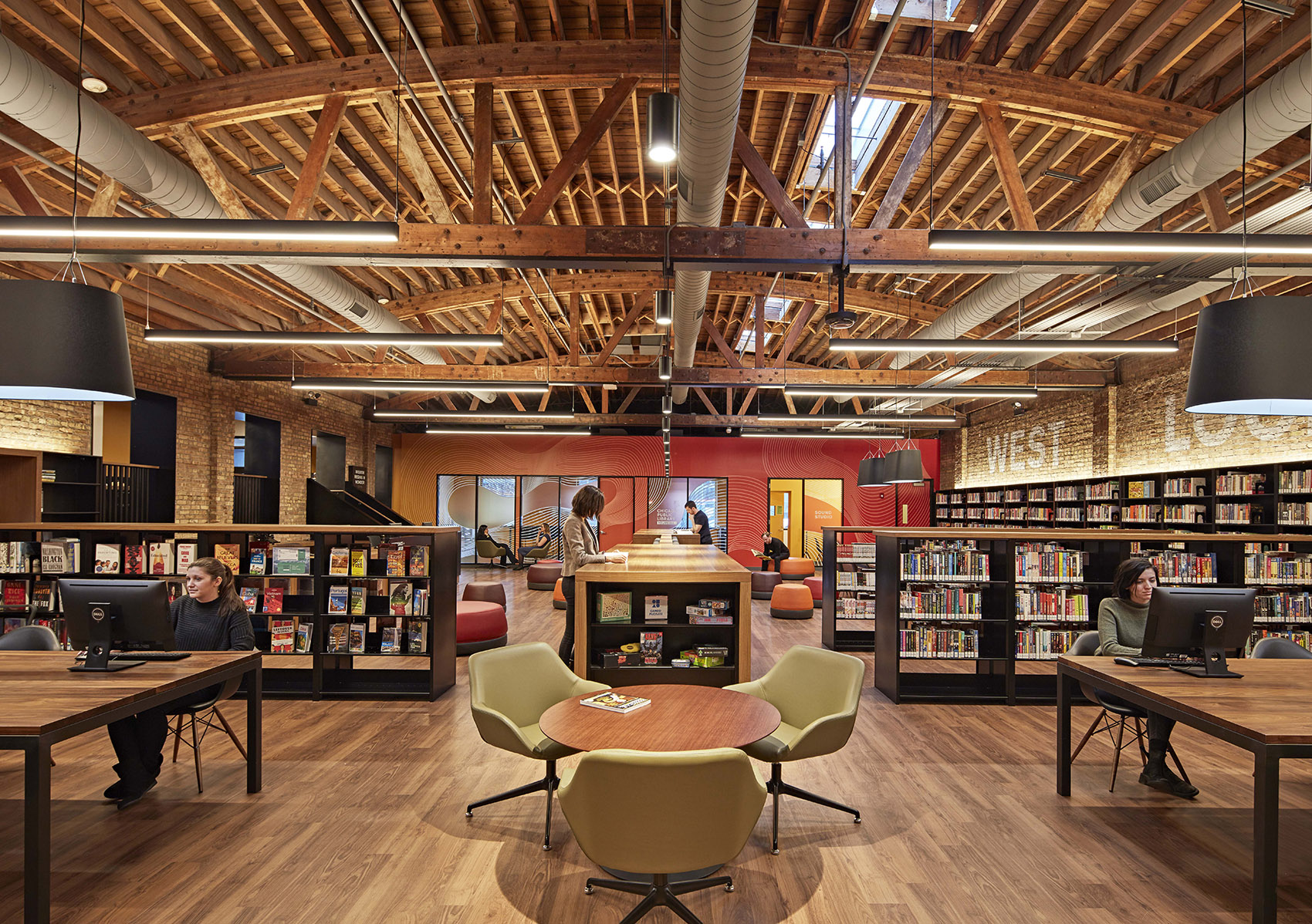 Chicago Public Library West Loop Branch by SOM - 谷德设计网