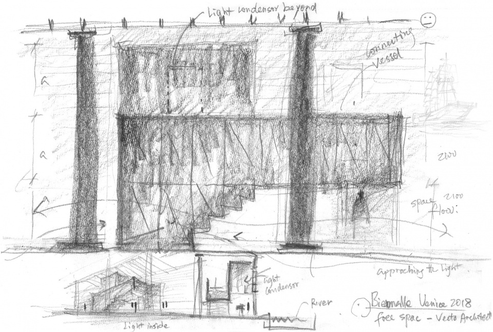 connecting vessel by vector architects