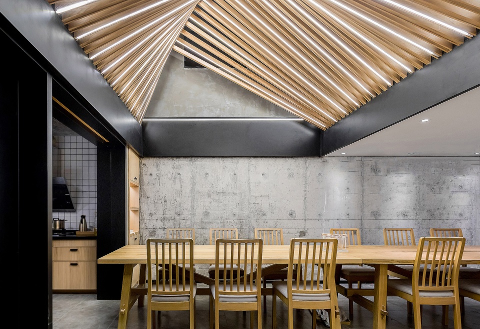the design of office space in baishaquan china by hangzhou ju he architecture design firm