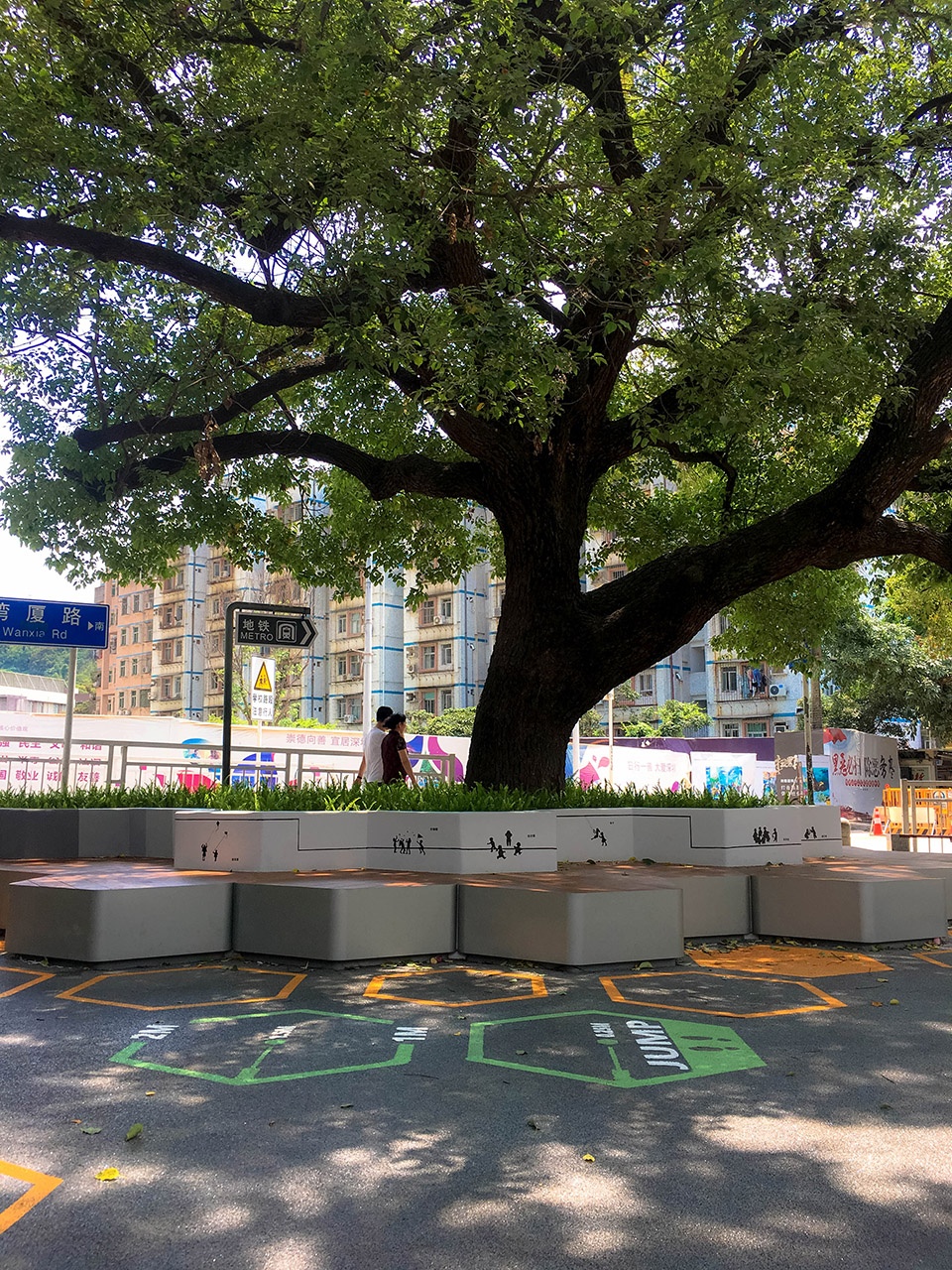 time story shekou school square landscape design china by zizu studio