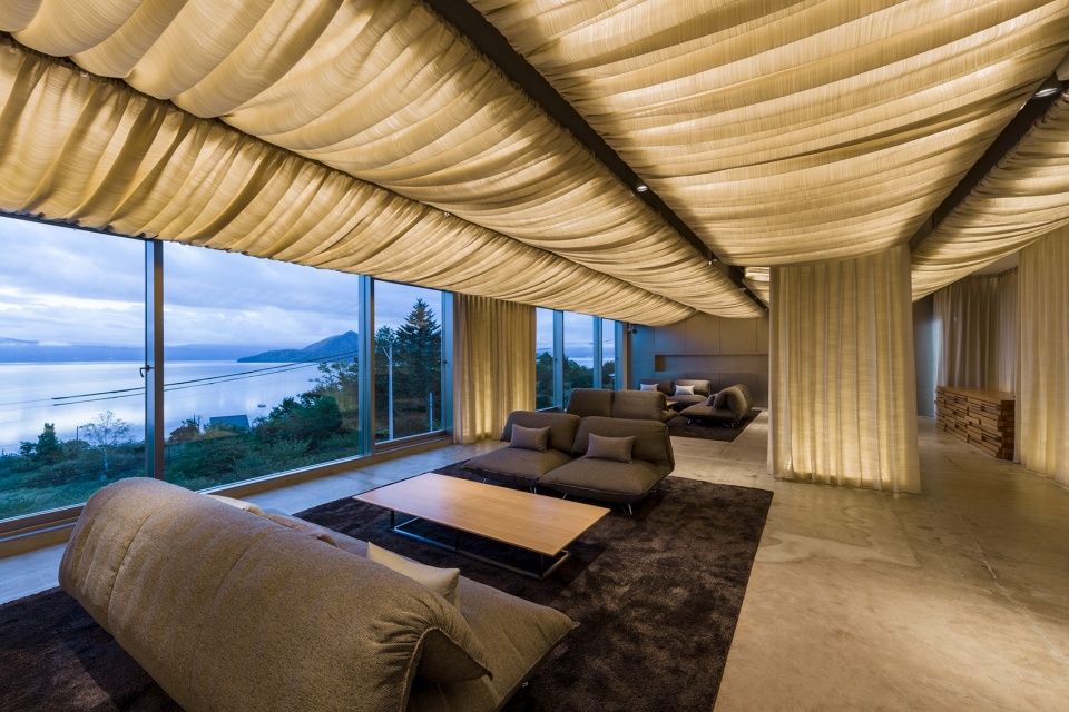 we hotel toya by kengo kuma and associates