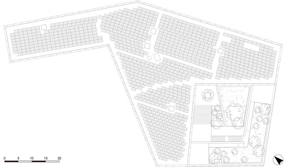 green office enjoy paris batignolles by baumschlager eberle scape