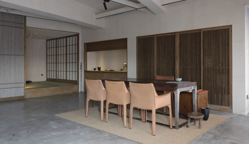 qiyue teahouse china by ksdesign