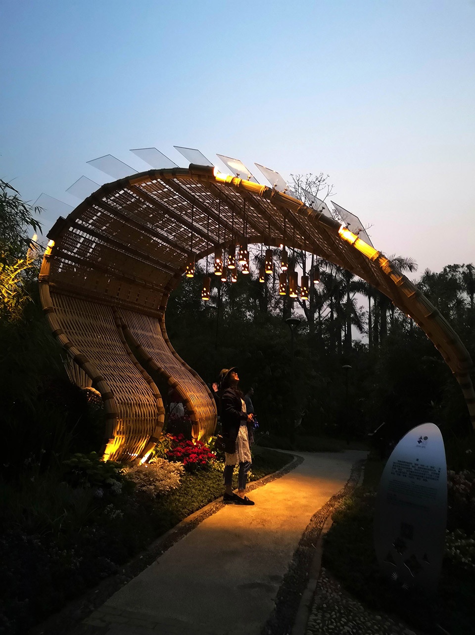 tide bamboo installation china by beryl