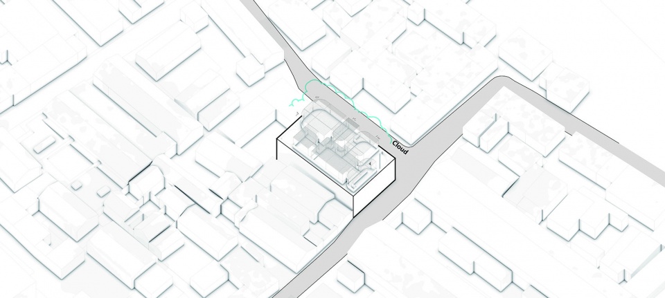 baitasi hutong gallery in beijing china by dna design and architecture studio