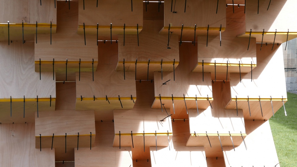 the accordion arch by atelier yokyok