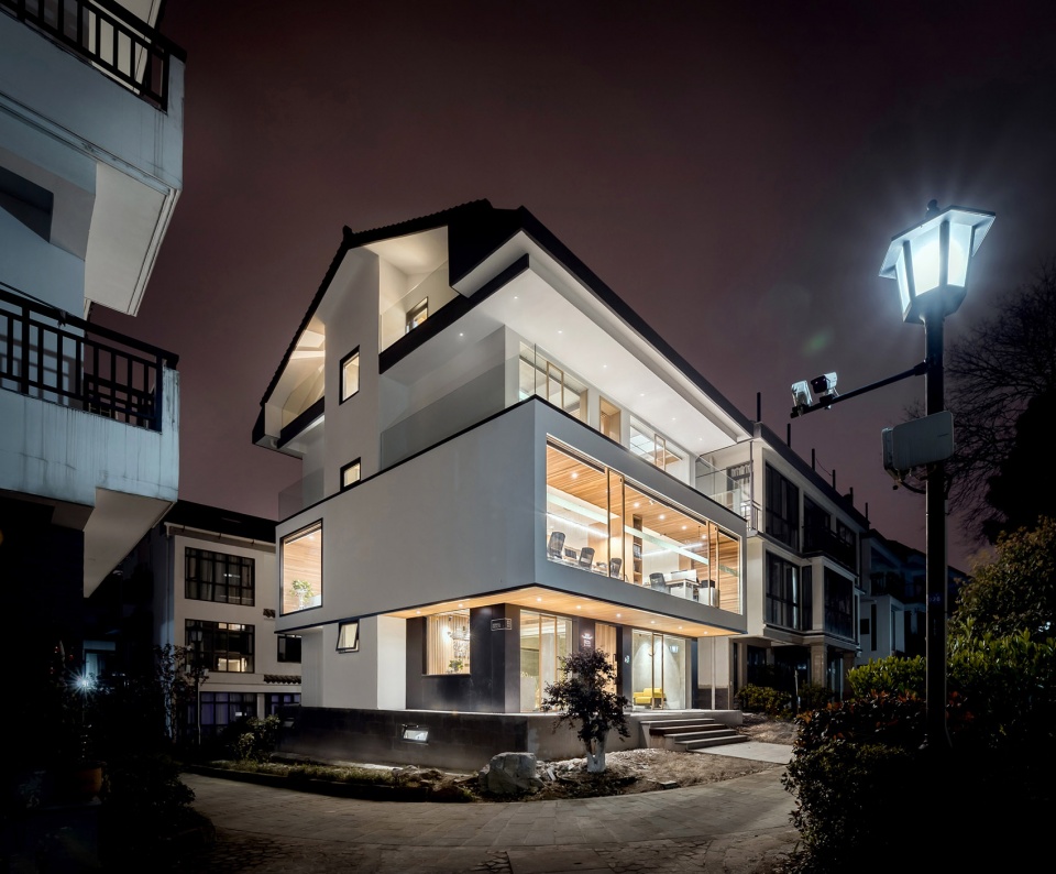 the design of office space in baishaquan china by hangzhou ju he architecture design firm