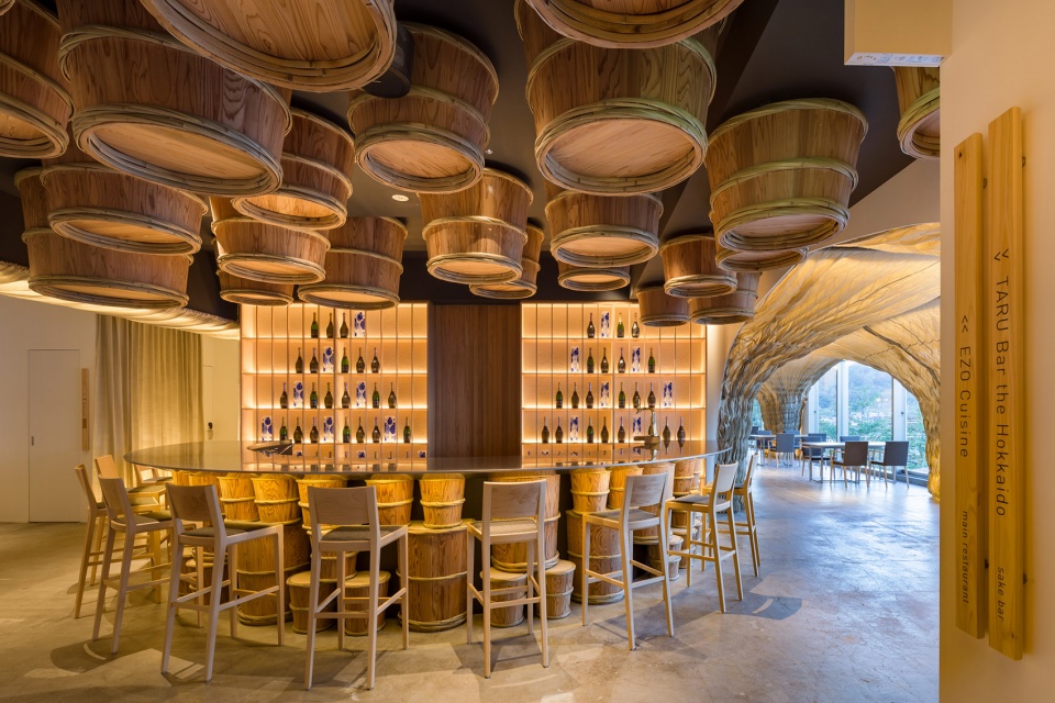 we hotel toya by kengo kuma and associates