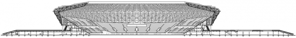 xianyang olympic sports center stadium china by ptw architects ccdi shenzheng co ltd