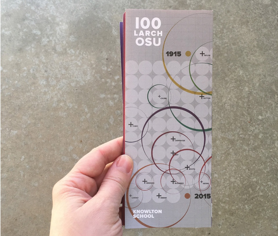 2018 asla communications award of excellence 100 years of landscape architecture at the ohio state university