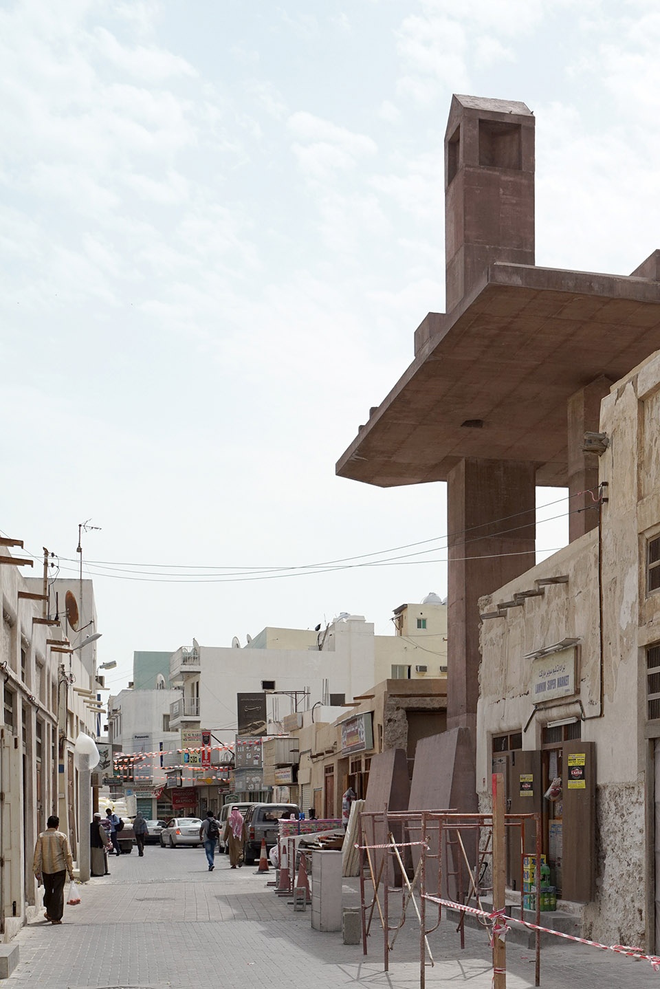 pearling site museum and entrance to the pearling path by valerio olgiati