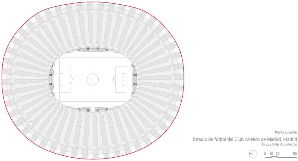 wanda metropolitano football stadium madrid by cruz y ortiz architects
