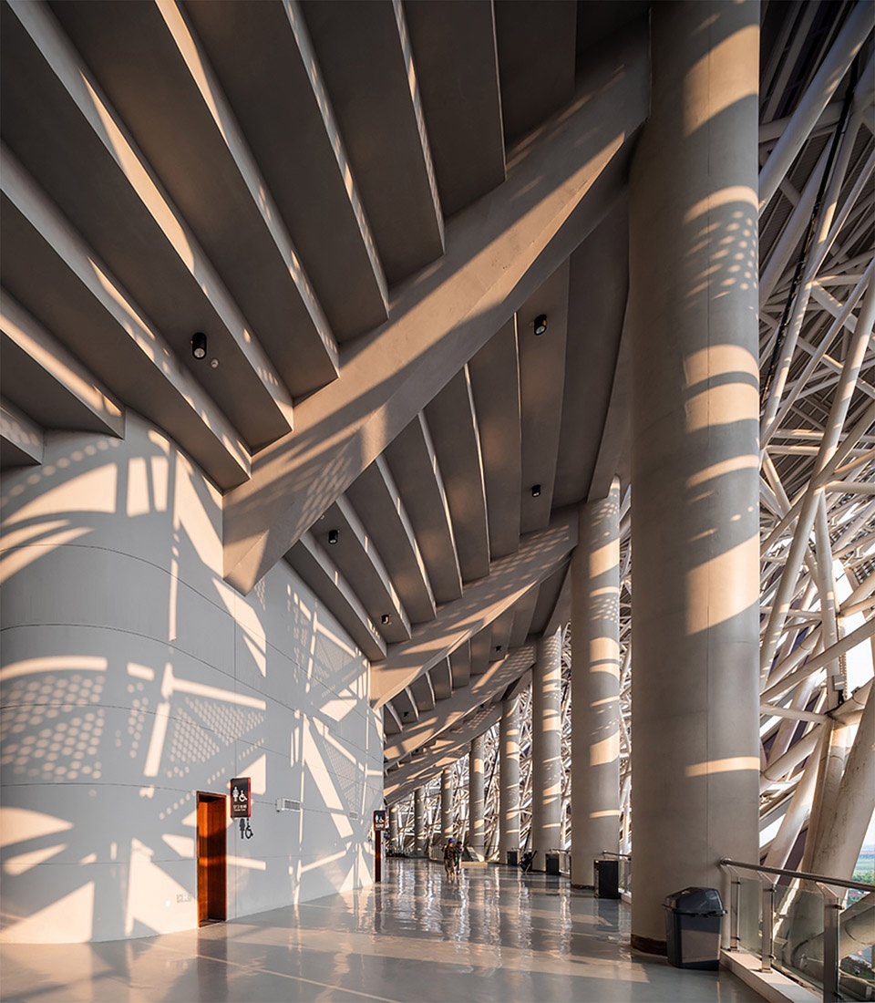 xianyang olympic sports center stadium china by ptw architects ccdi shenzheng co ltd