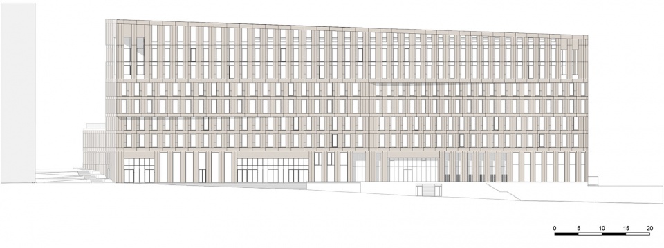 green office enjoy paris batignolles by baumschlager eberle scape