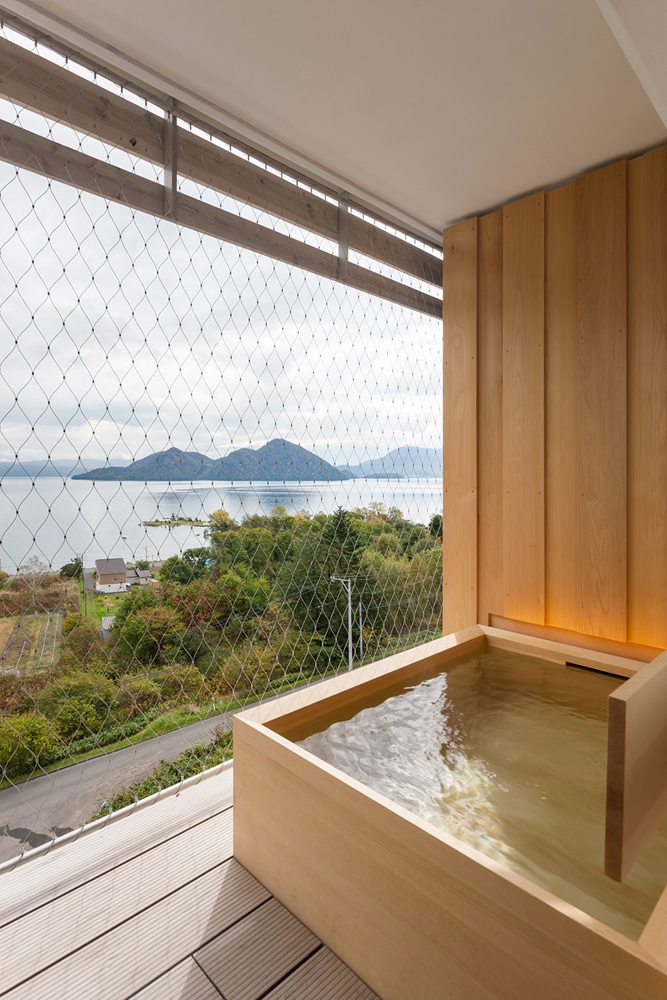 we hotel toya by kengo kuma and associates