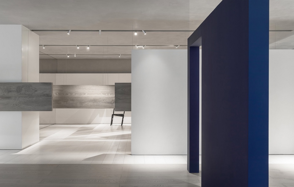 wood forest show room china by aw design