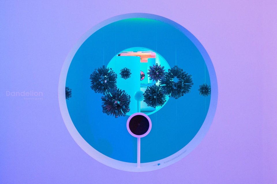 resonance installation by vave studio cheil worldwide