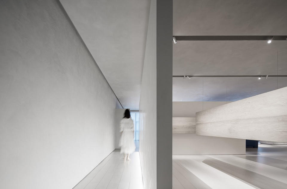 wood forest show room china by aw design