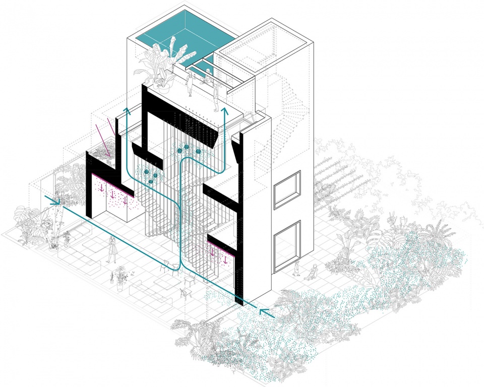 x o house by beta o architecture office