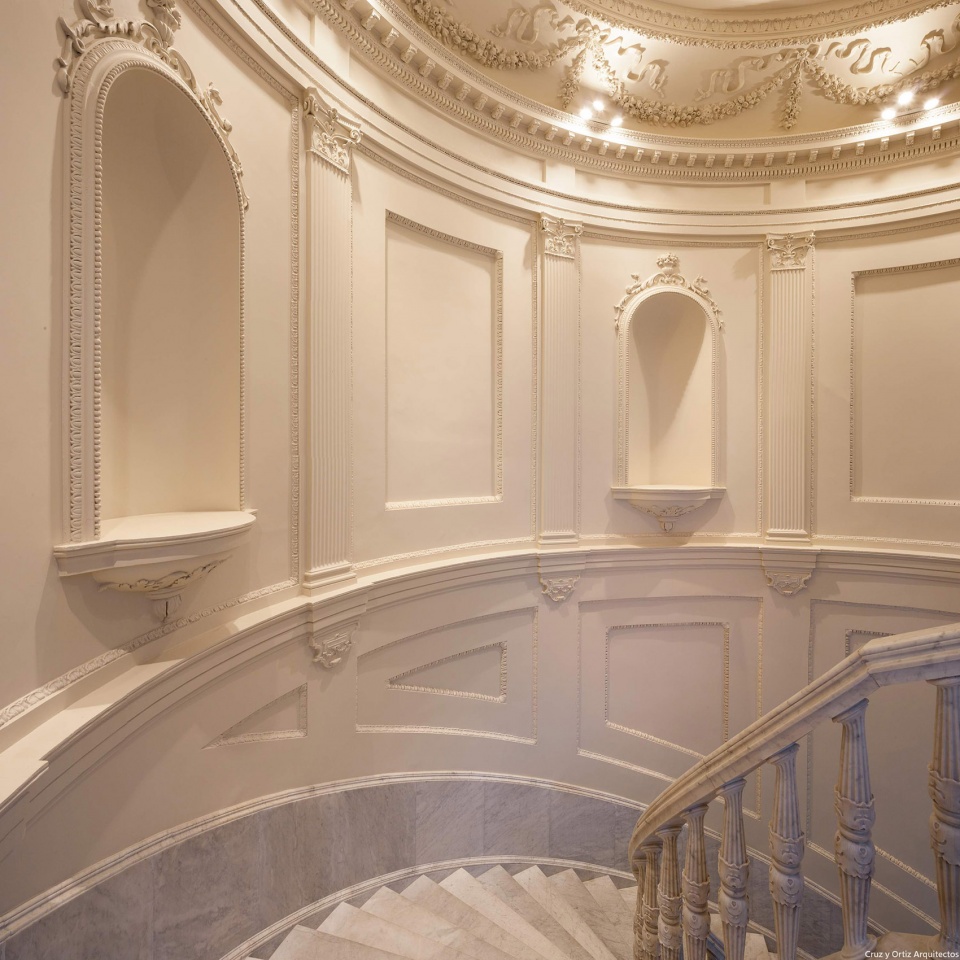 hotel mercer at mansion castelar by cruz y ortiz architects