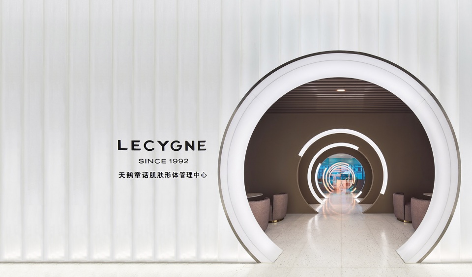 le cygne skin and body care centre china by yao design