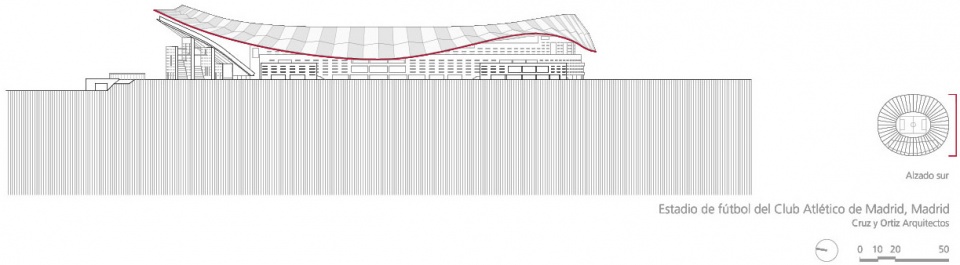 wanda metropolitano football stadium madrid by cruz y ortiz architects