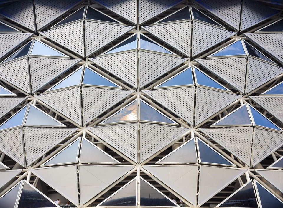 xianyang olympic sports center stadium china by ptw architects ccdi shenzheng co ltd
