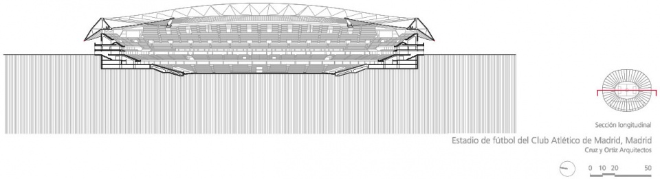 wanda metropolitano football stadium madrid by cruz y ortiz architects